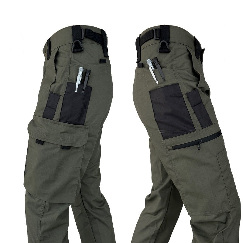 Pantalon cargo été TERRAL — Coton imperméable