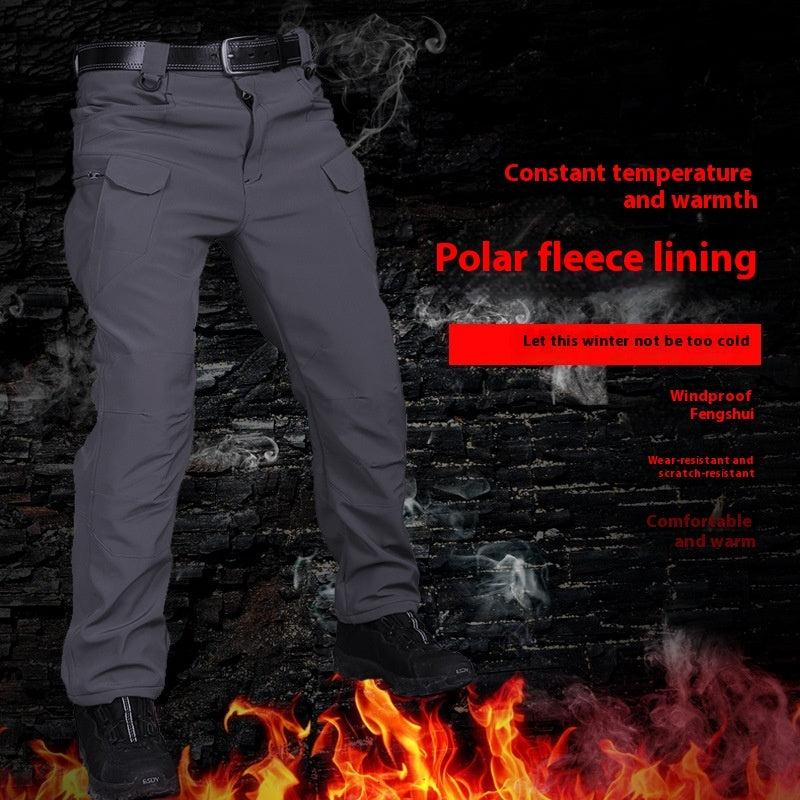 Pantalon hiver TERRAL — Softshell doublé polaire