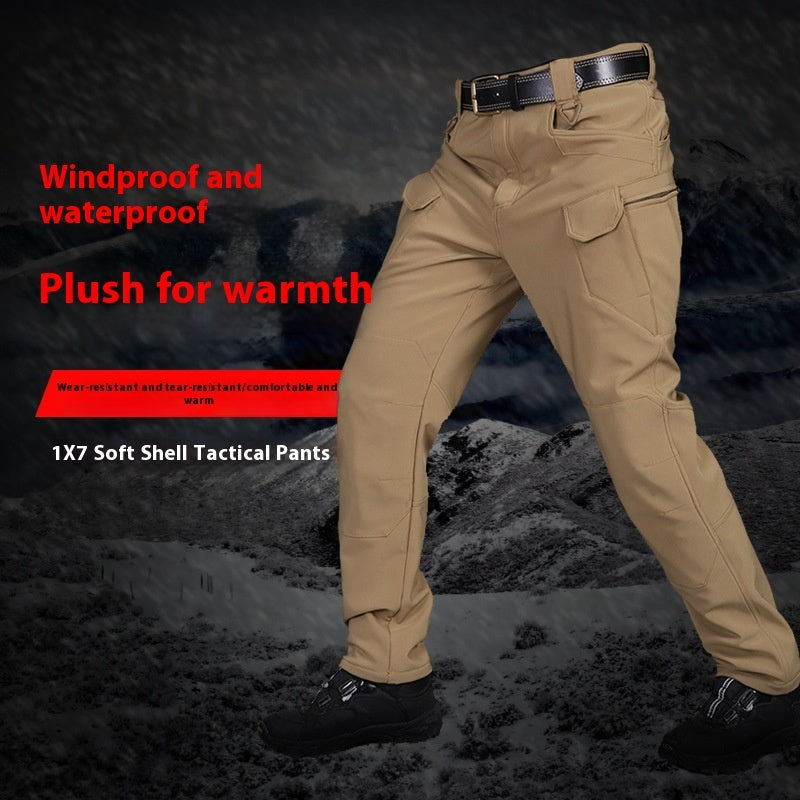 Pantalon hiver TERRAL — Softshell doublé polaire