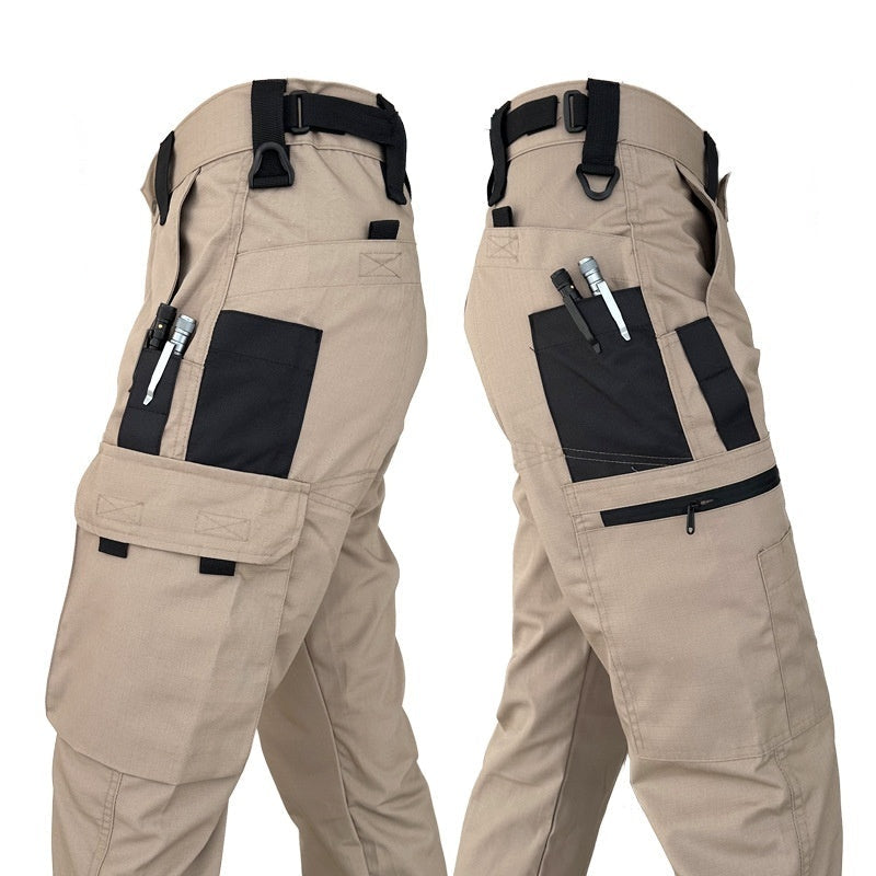 Pantalon cargo été TERRAL — Coton imperméable